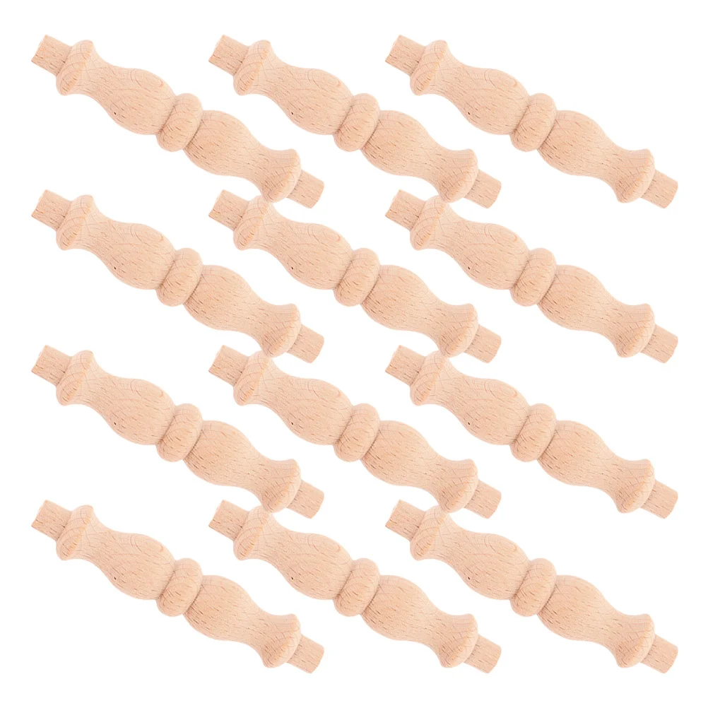 12 шт. декоративные деревянные шпиндели для мебели