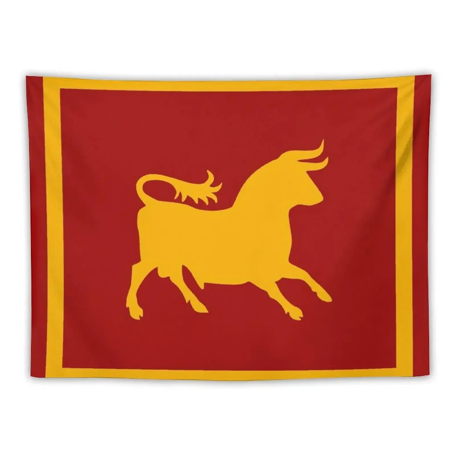 

Caesar's Legion Logo (Yellow) Tapestry Room Design Wall Decor Hanging Tapestry