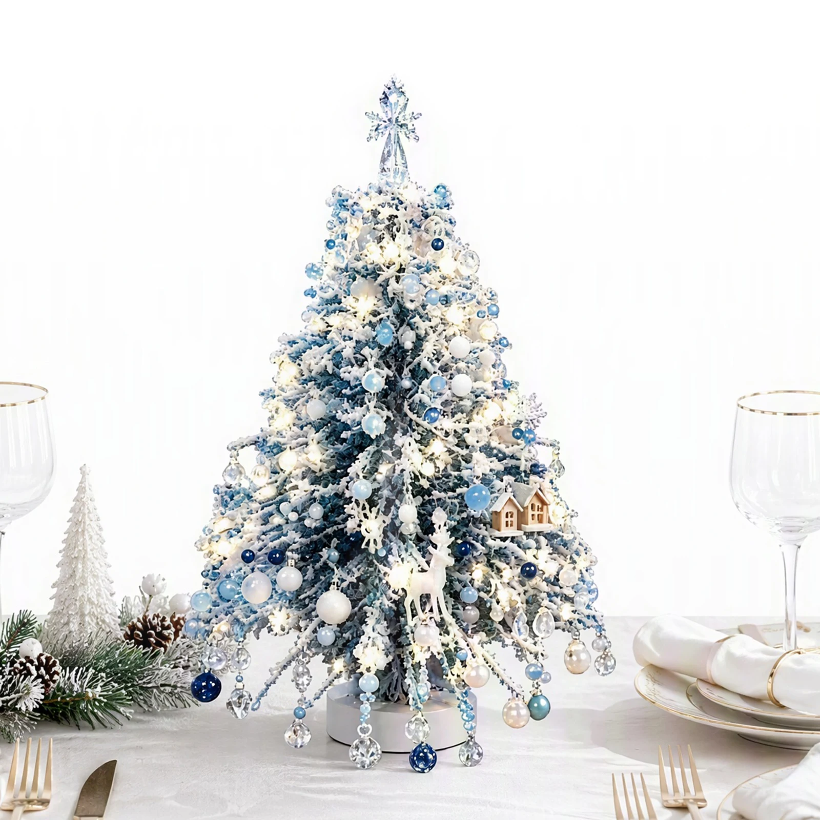 Lighting Tree Decor - DIY Beaded Christmas Tree Kit with