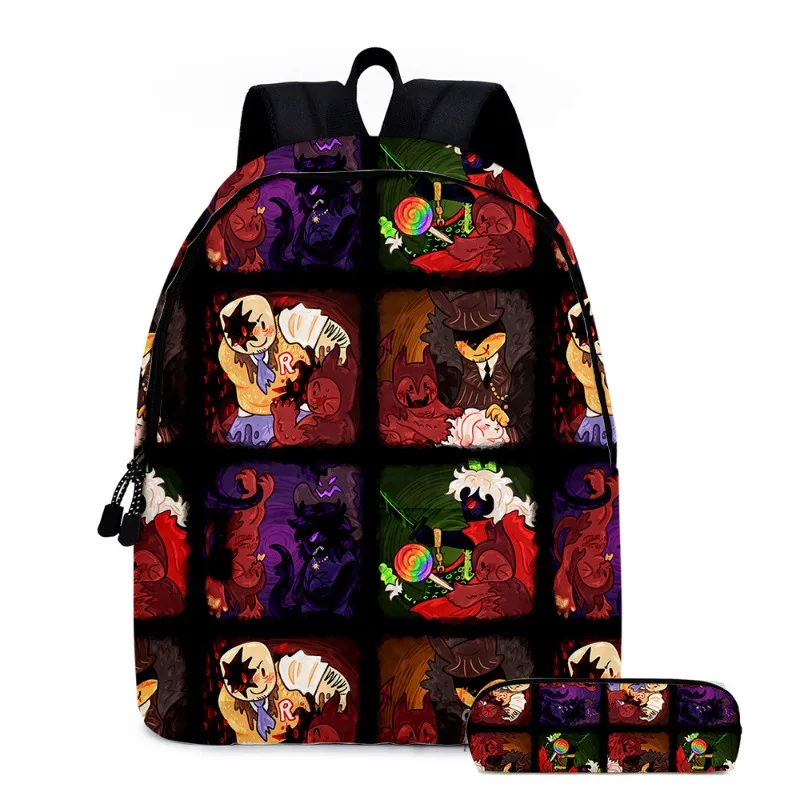 

3D новый рюкзак Roblox Forsaken Gubby, пенал, комплект из двух предметов, украшение для студентов с принтом, предметы первой необходимости, подарки, новый стиль