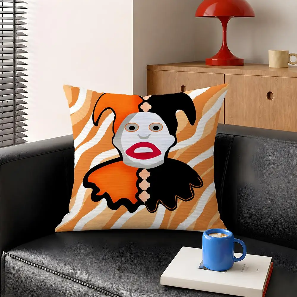 Game Balatro Joker Cards Game Play Cushion Cover Decorative Pillowcase Soft Short Plush Cozy Durable Sofa Home Decor Items Gift