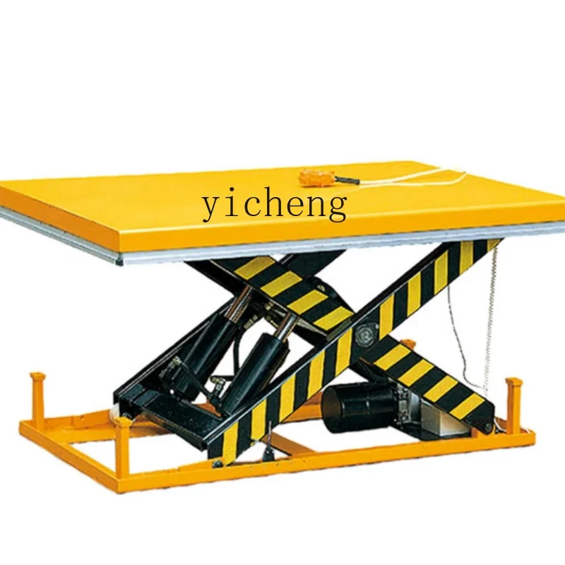 

ZF electric hydraulic lifting platform fixed lift loading and unloading