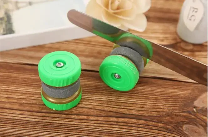 

Circular Sharpener Kitchen Tools Stone Sharpening Scissors Blade Restorer Polishing Accessories Home Garden Dining Bar LF 118