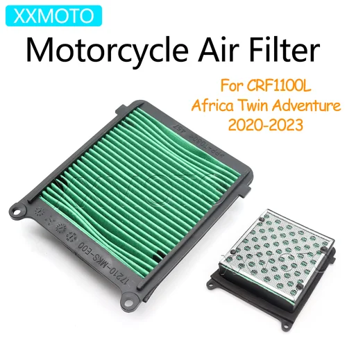 Imagen 1 del producto Para Honda CRF1100L CRF 1100L 1100 L Africa Twin Adventure 2020-2023 filtro de aire para motocicleta sistema de limpieza de admisión piezas elementos