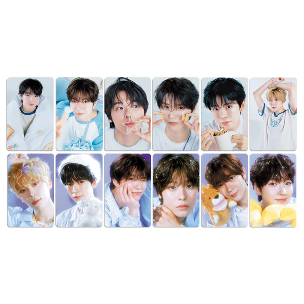 6Pcs/Set Kpop Idols YUSHI SION SAKUYA 2025 Season's Greetings Photocards High Quality Double Sides Printing LOMO Cards RYO Gifts