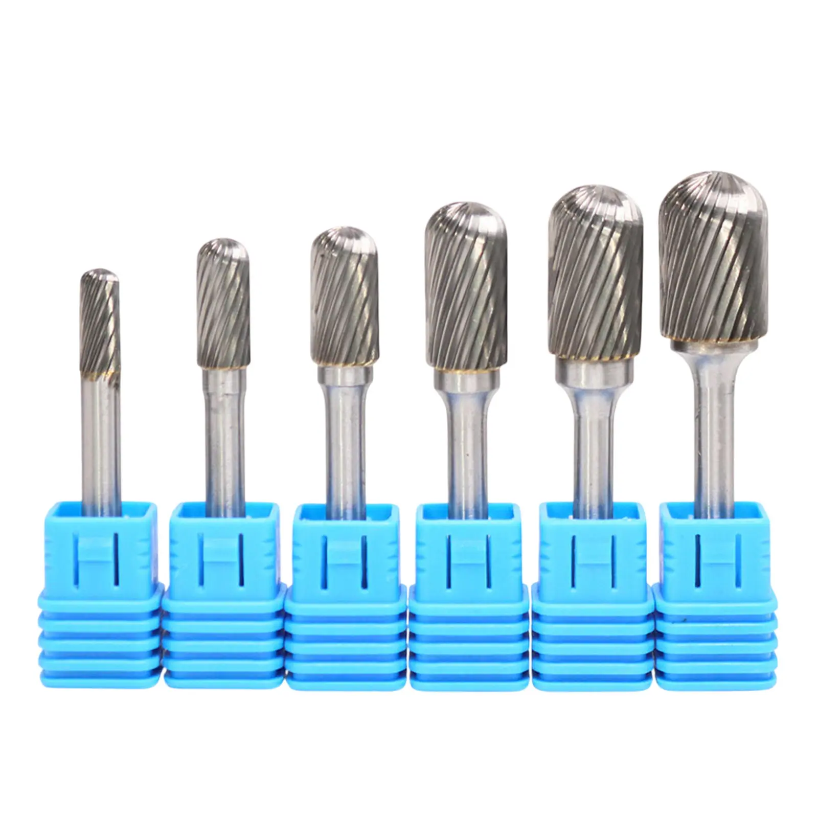 

For Metal Deburring Rotary Burr Metal Grinding Tool Double Cut Design Processing Hardness Up To HRC70 Efficient Material Removal