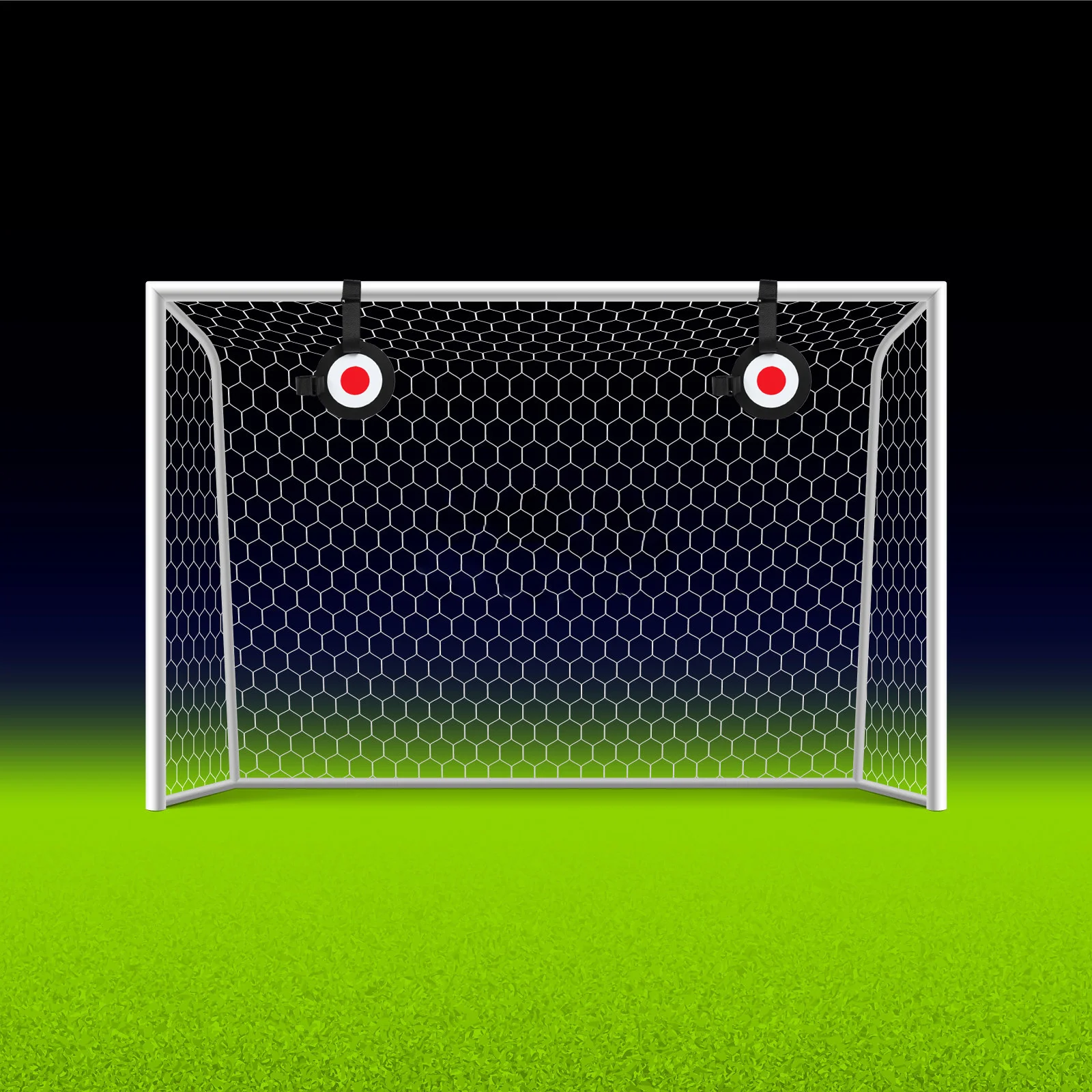 1세트 축구 훈련 골대 조절 가능한 높이 타겟 연습 장비 야외 축구 정확도 향상 민첩성 타겟