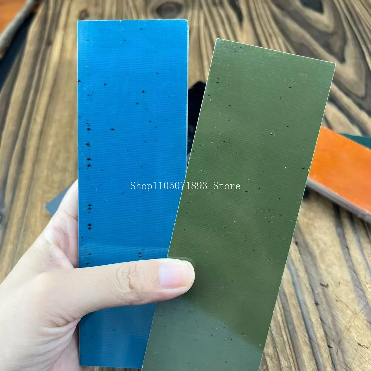 1PC Handmade Patch Material Multi Color Composite Handle Material Knife G10 Handle DIY G10 Tool Patch Accessories 160X50X8MM