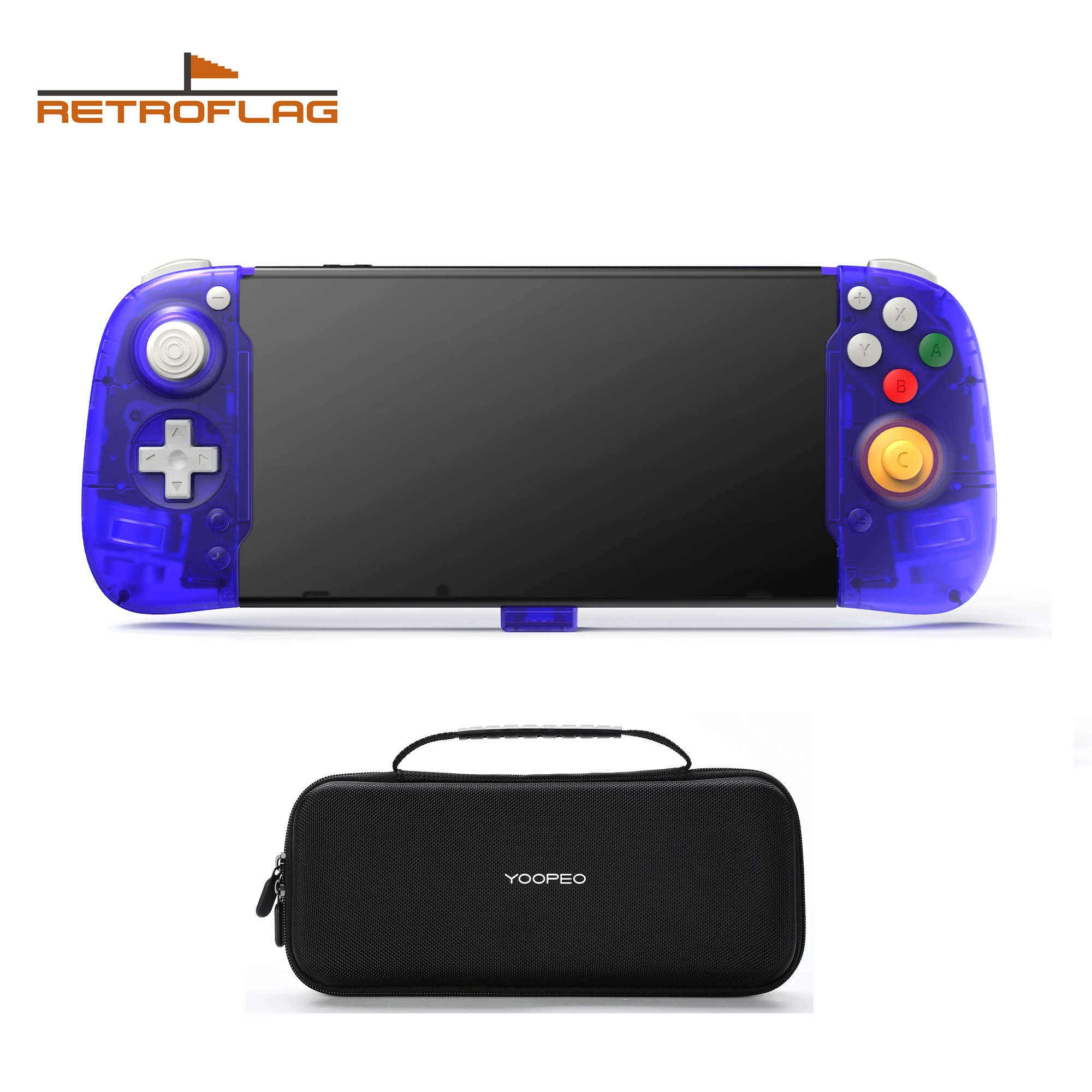 Retroflag Handheld Controller Gamepad with Hall Sensor Joystick for Nintendo Switch OLED NS Console Game Handle Accessories