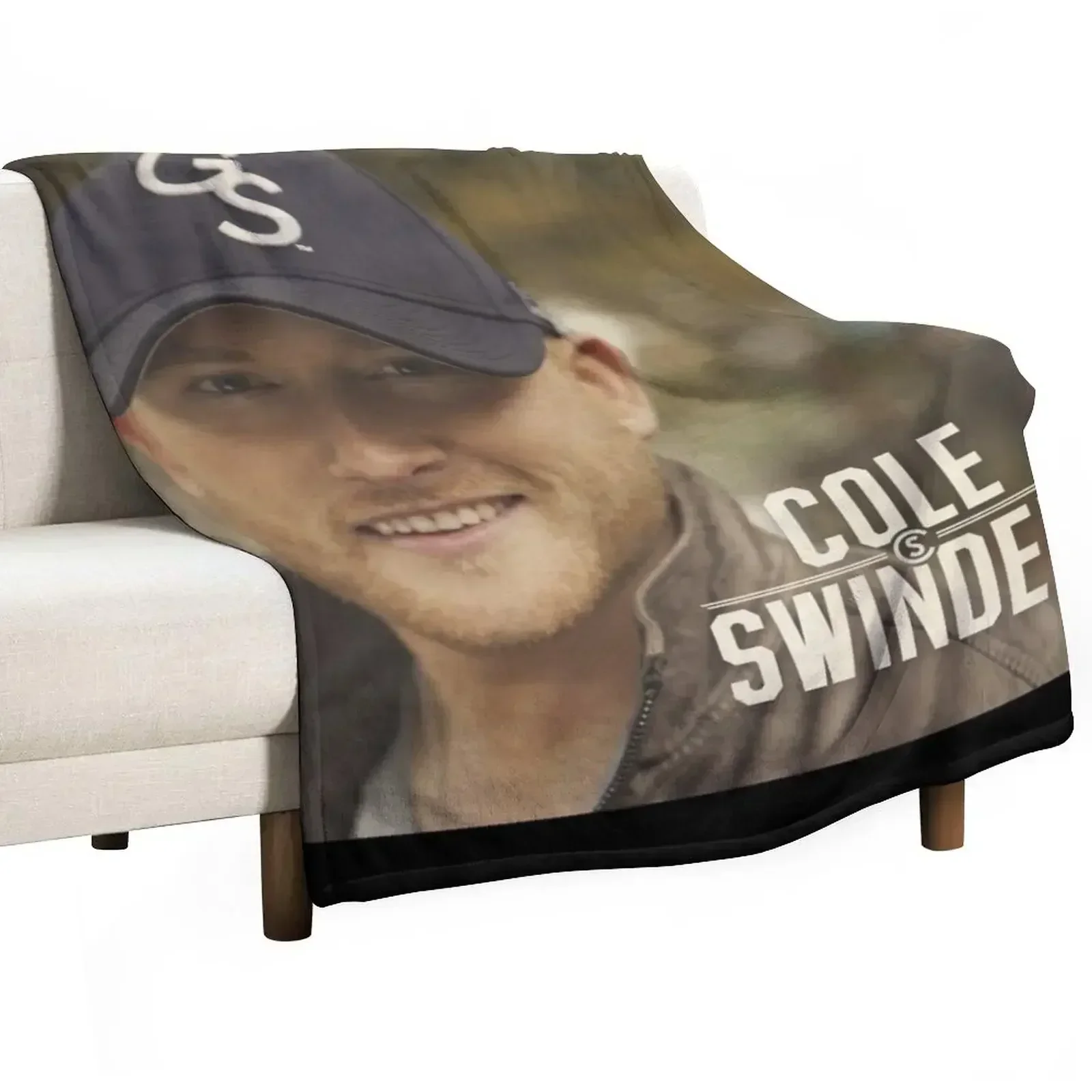 

Cole Swindell COVER Throw Blanket anime Picnic Hairy Blankets