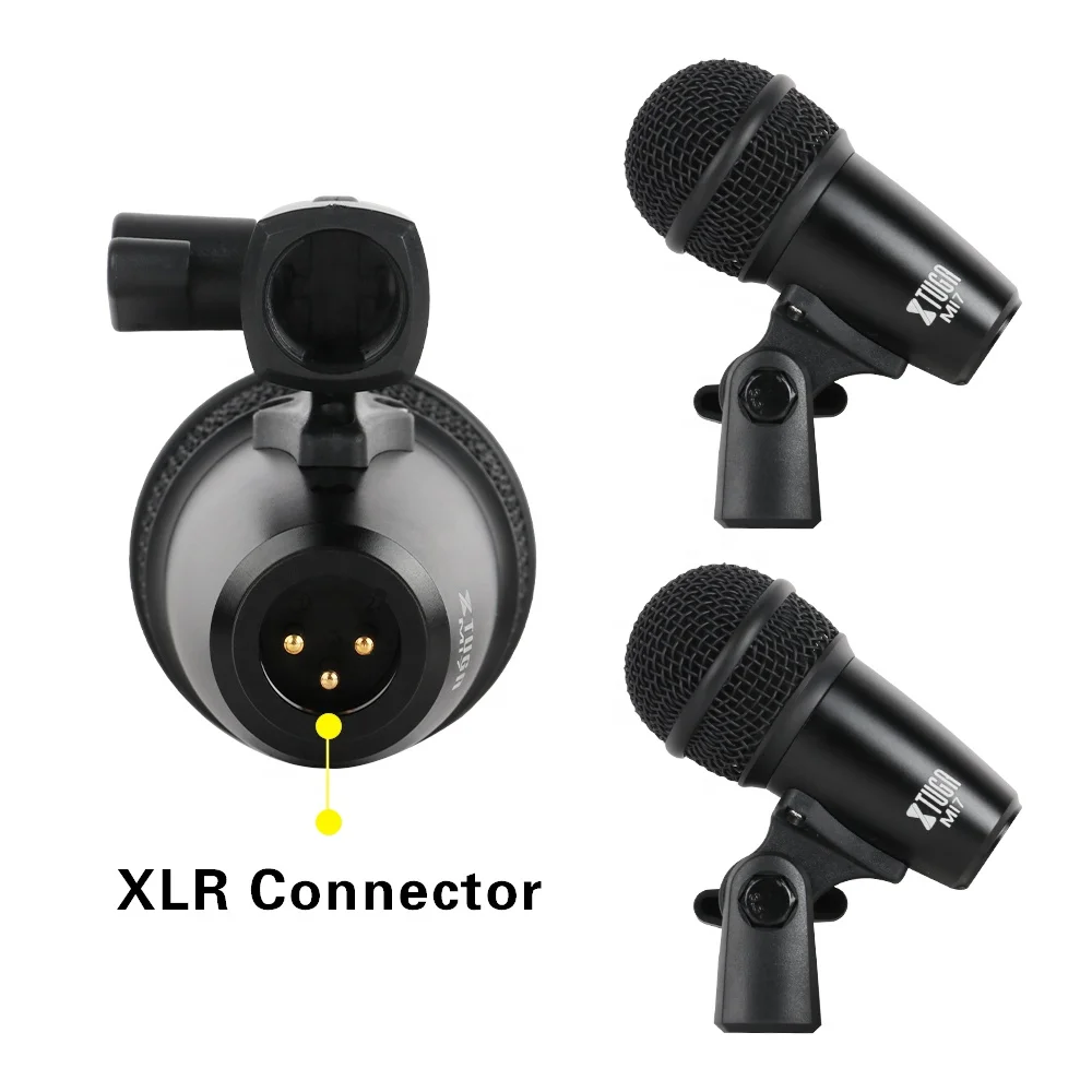 Ensemble de microphone portable avec logo personnalisé pour batterie