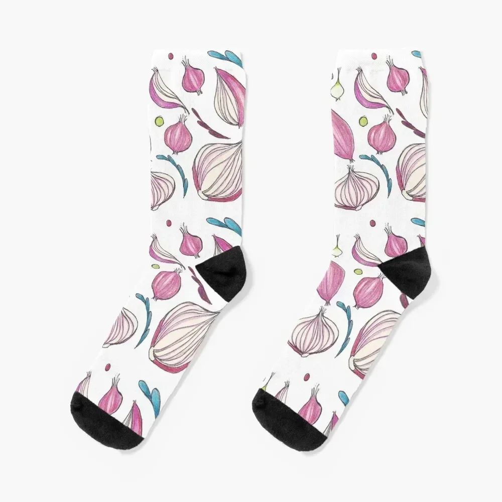 

Onions Socks designer tennis ankle anti slip football Socks For Women Men's