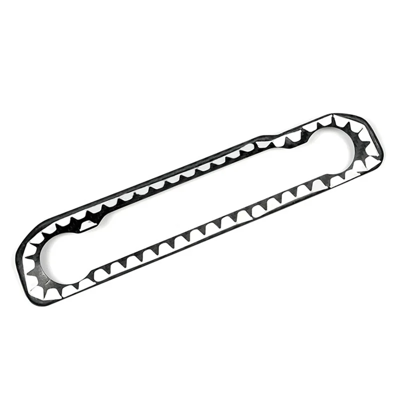 

2024 2025 For Ford Mustang GT Real Carbon Fiber Sticker Car Interior Central Control Star Button Panel Trim