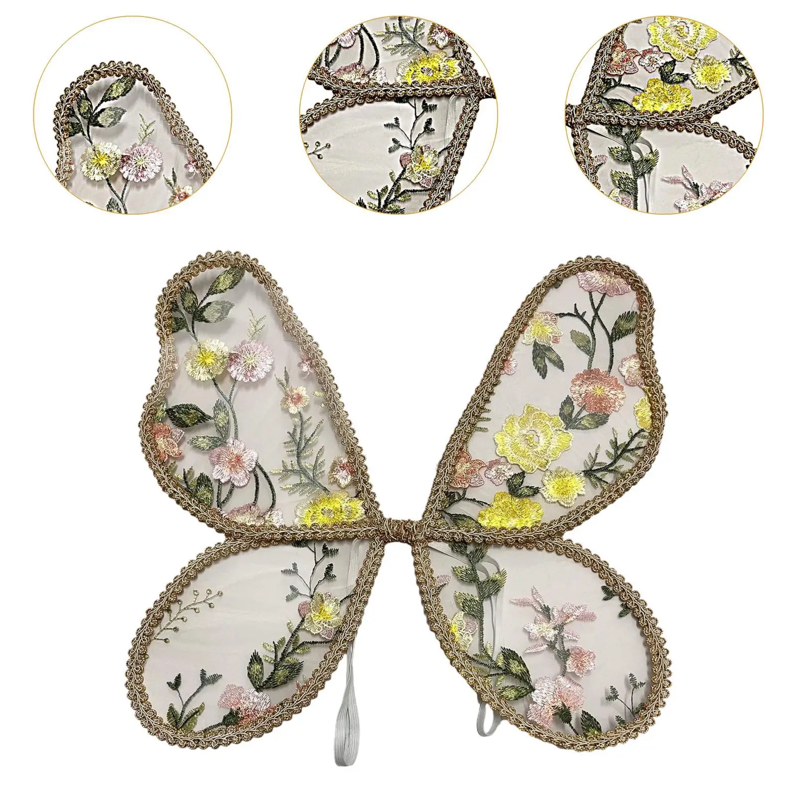 Kostium wróżki ze skrzydłami anioła dla dziewczynki Rekwizyt na imprezę tematyczną Festiwale Karnawał