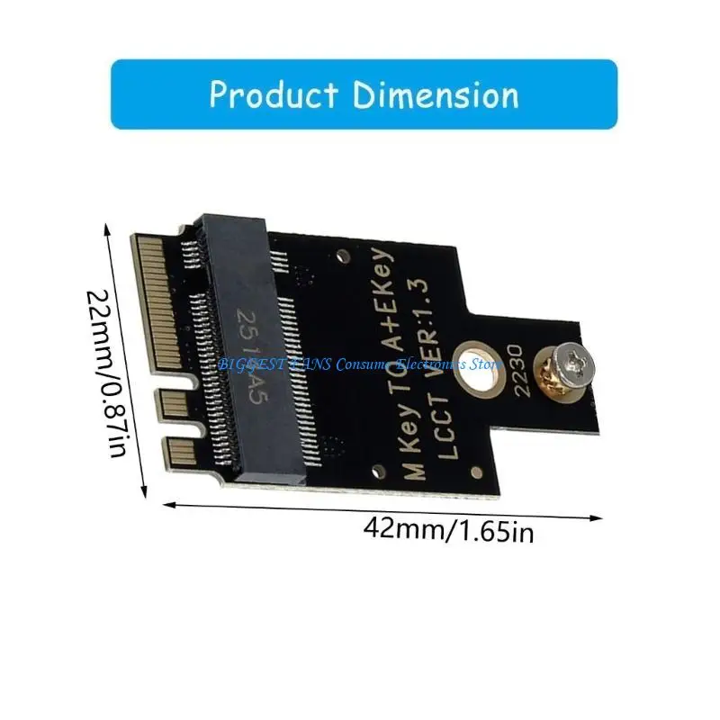 محولات M.2 A+E إلى NVME SSDs واجهات M.2 WIFI مفتاح A+E إلى M مفتاح PCIE4.0 بطاقة الناهضين مع حامل لمحركات أقراص SSD 2230 NVME #6