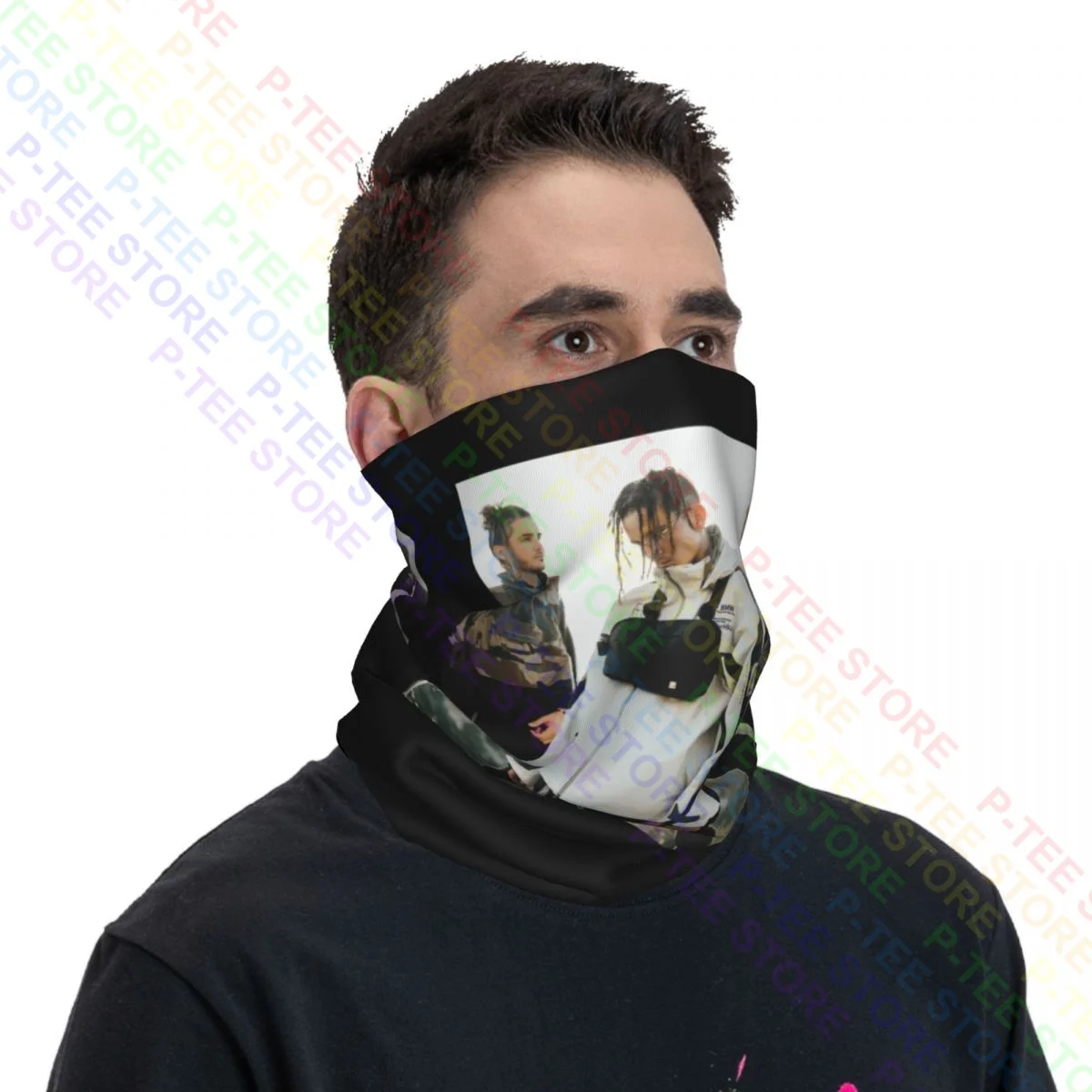 Chase Atlantic Music Band Merch Neck Gaiter Bandana Scarf Face Mask Unisex Anti-uv Magic Scarf