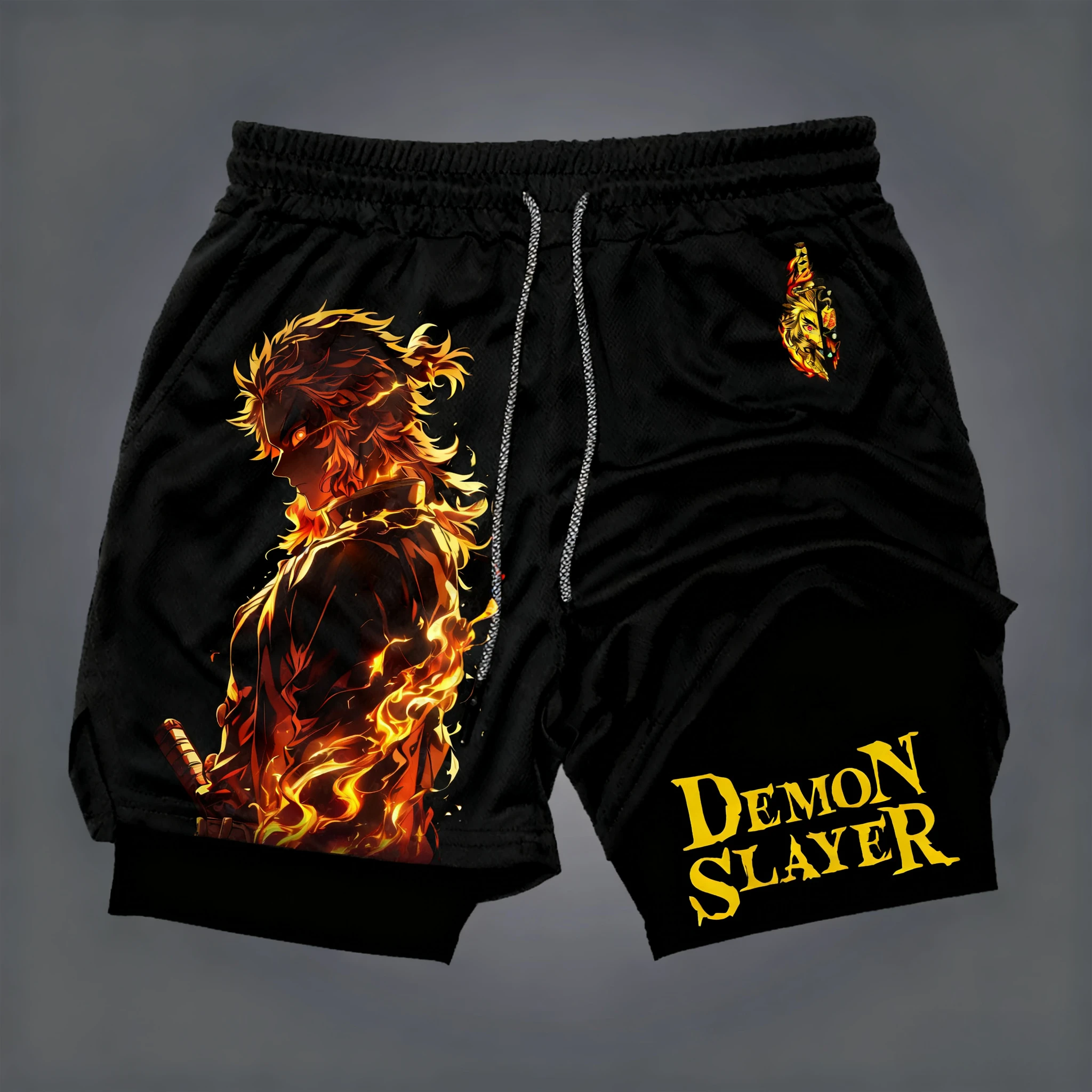 Shorts de sport 2-en-1 imprimé - Street Fashion Japan 2025 avis et prix