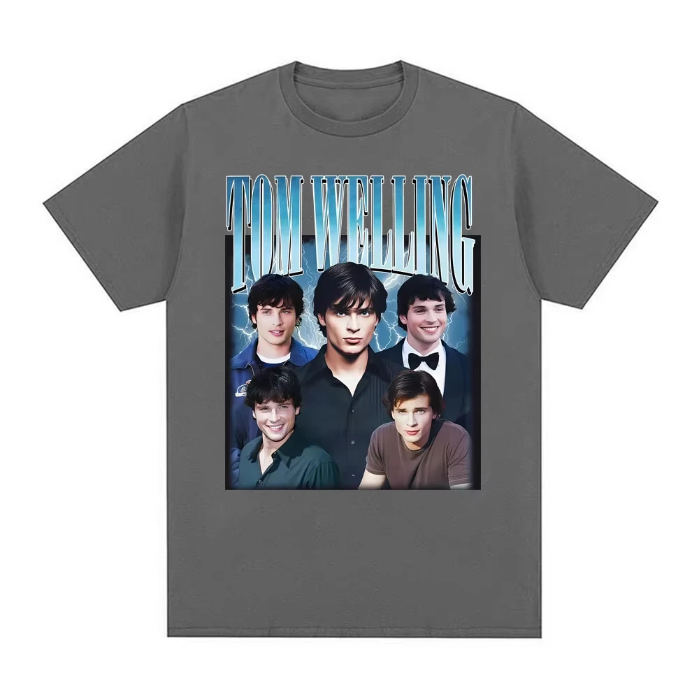 Tom Welling Movie Vintage 90s Graphic T-shirt Men Women Fashion Hip Hop High Street T Shirts O-Neck Short Sleeve Classic T Shirt view 2