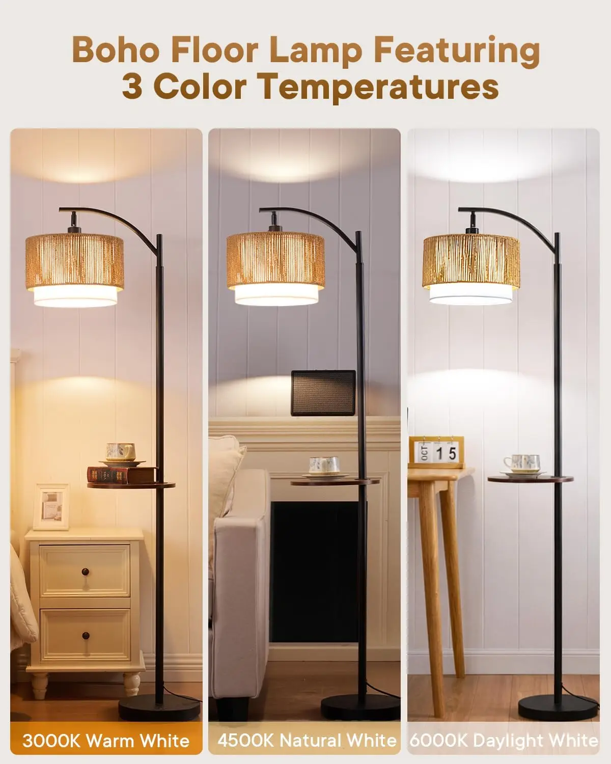 Arc-vloerlamp in boho-stijl, g - Floor Lamp Arched recensie en prijs