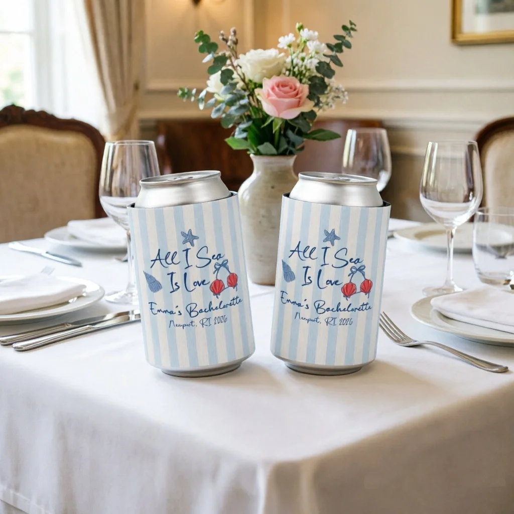 10/20/30pcs Personalized Birthday Can cooler designs | beer hugger | Stubby Cooler |18th 21st 50th 40th 30th 60th 70th Birthday