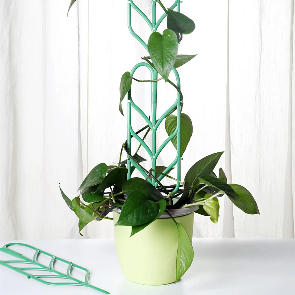 

6Pcs Garden Trellis Climbing Plant Support Arch for Potted Vegetables Vines Tomatoes Patio Climbing Trellises Pots Support