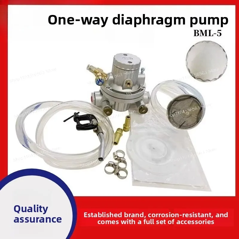BML-5 Pneumatic Diaphragm Pump, Special for Carton Machinery Ink Pump, Corrosion-resistant for Glue, Ink & Solvent