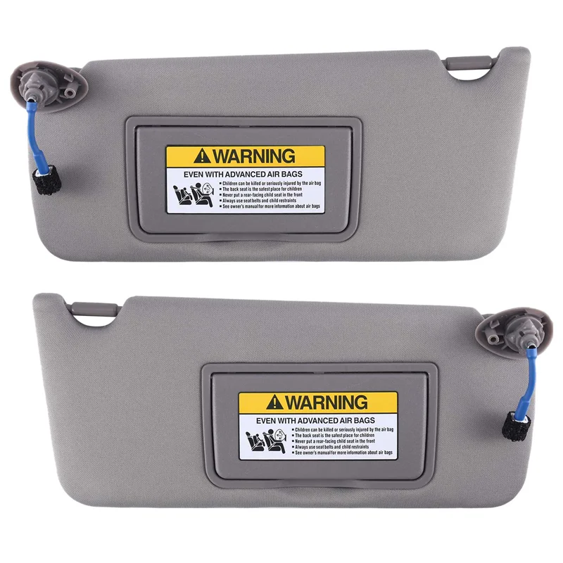 

1 Pair Car Left & Right Side Sun Visor With Mirror For Honda Accord 2008-2012 83280TA5A51ZA