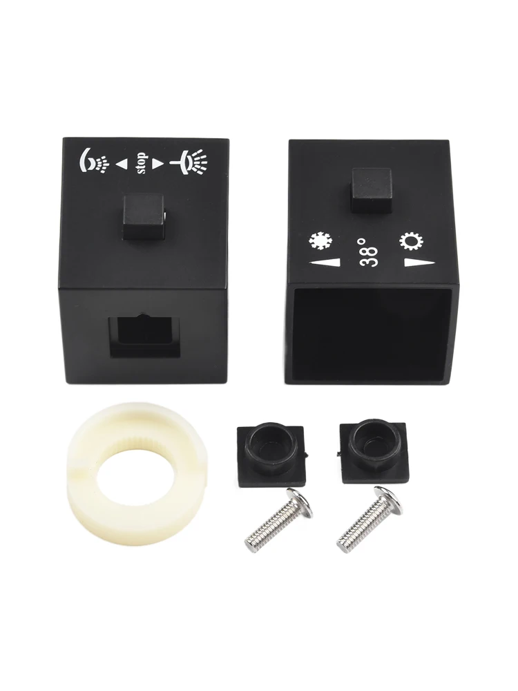 

Принадлежности для ванной комнаты, ручка управления, аксессуары для ванной комнаты, черный сменный термостат с стопорным кольцом, новинка