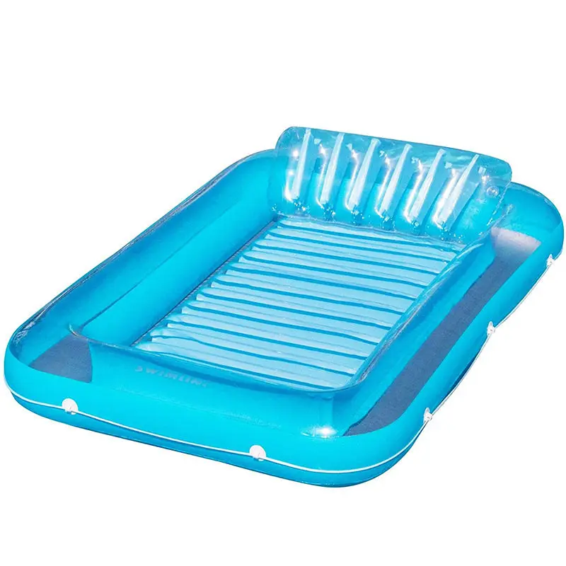 Water Toys Inflatable Water Bed Chairs Floating Bed Backrest Seat Pool Floating Summer Party Floating Row Swimming