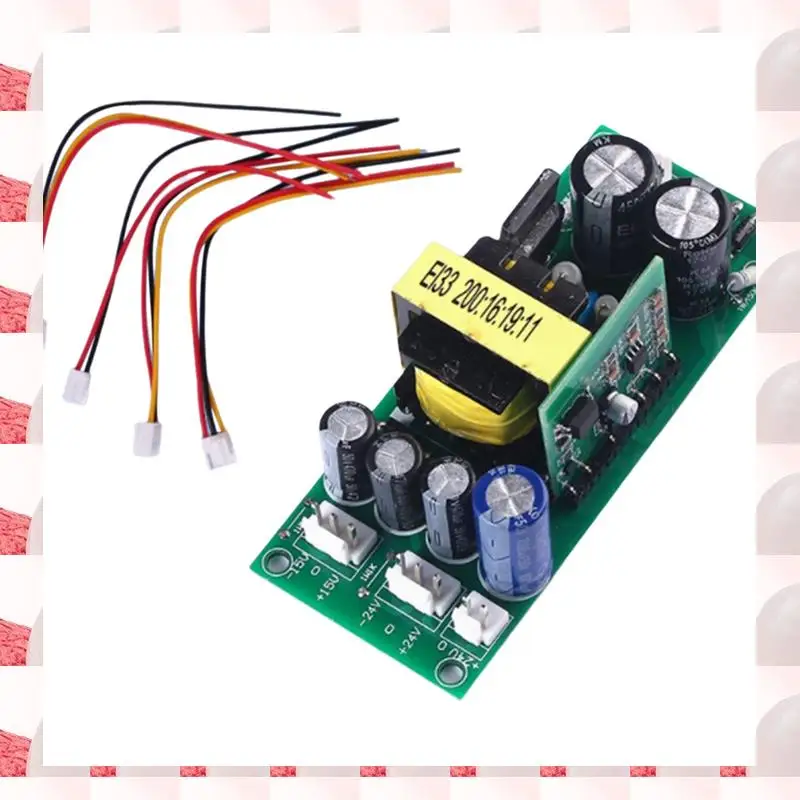 

ABGN High Power Dual Voltage Switching Power Supply Board 24V & Dual 15V Outputs Efficient Auxiliary Switch Board With Wire