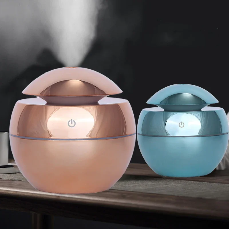 

130ML Ultrasonic Air Home Humidifier Mini Mist Maker Aroma Diffuser USB Aroma Essential Oil Diffuser for Home Office