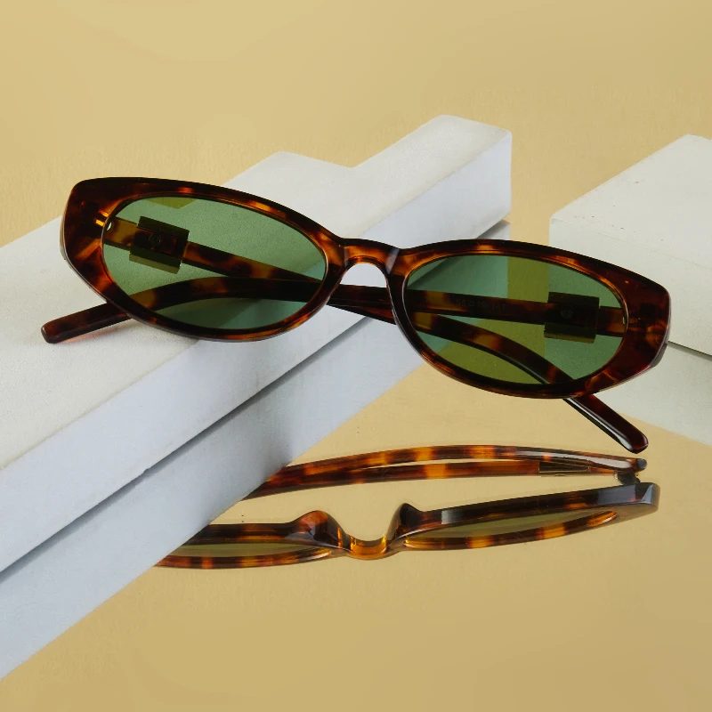 1 قطعة نظارات الموضة للجنسين الجديدة الرجعية العصرية البيضاوي شخصية تنوعا نمط الشارع هدية الجمعة السوداء اليومية ركوب الدراجات في الهواء الطلق الشمس