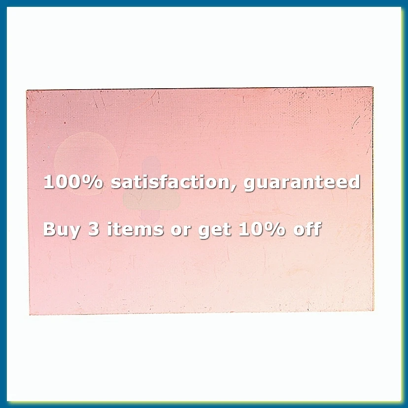 ●10Pcs 10X15cm Double-Sided Copper PCB Board FR4 Fiberglass Board