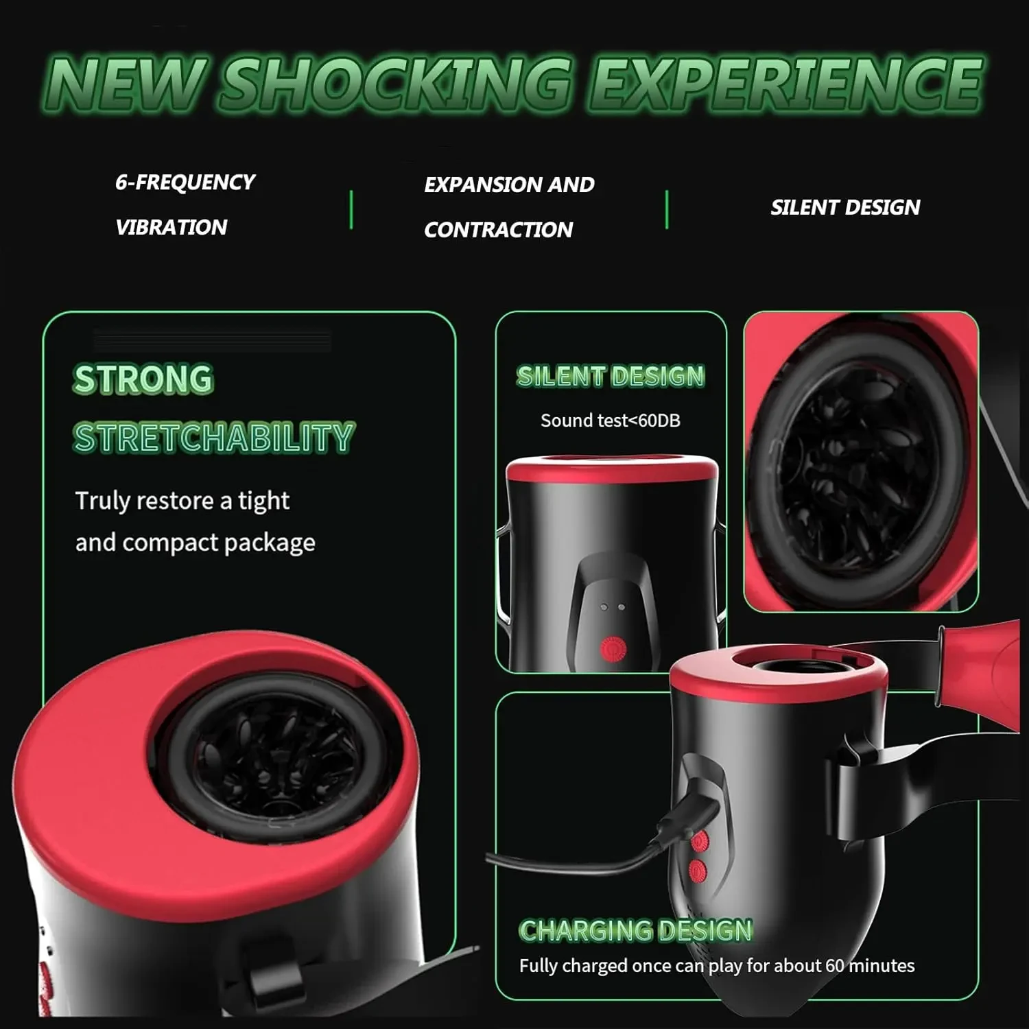 Sex Toys for Men Automatic Male Masturbators Cup with APP Control Wearable Telescopic Vibrating Penis Thrusting Massage - Image 4