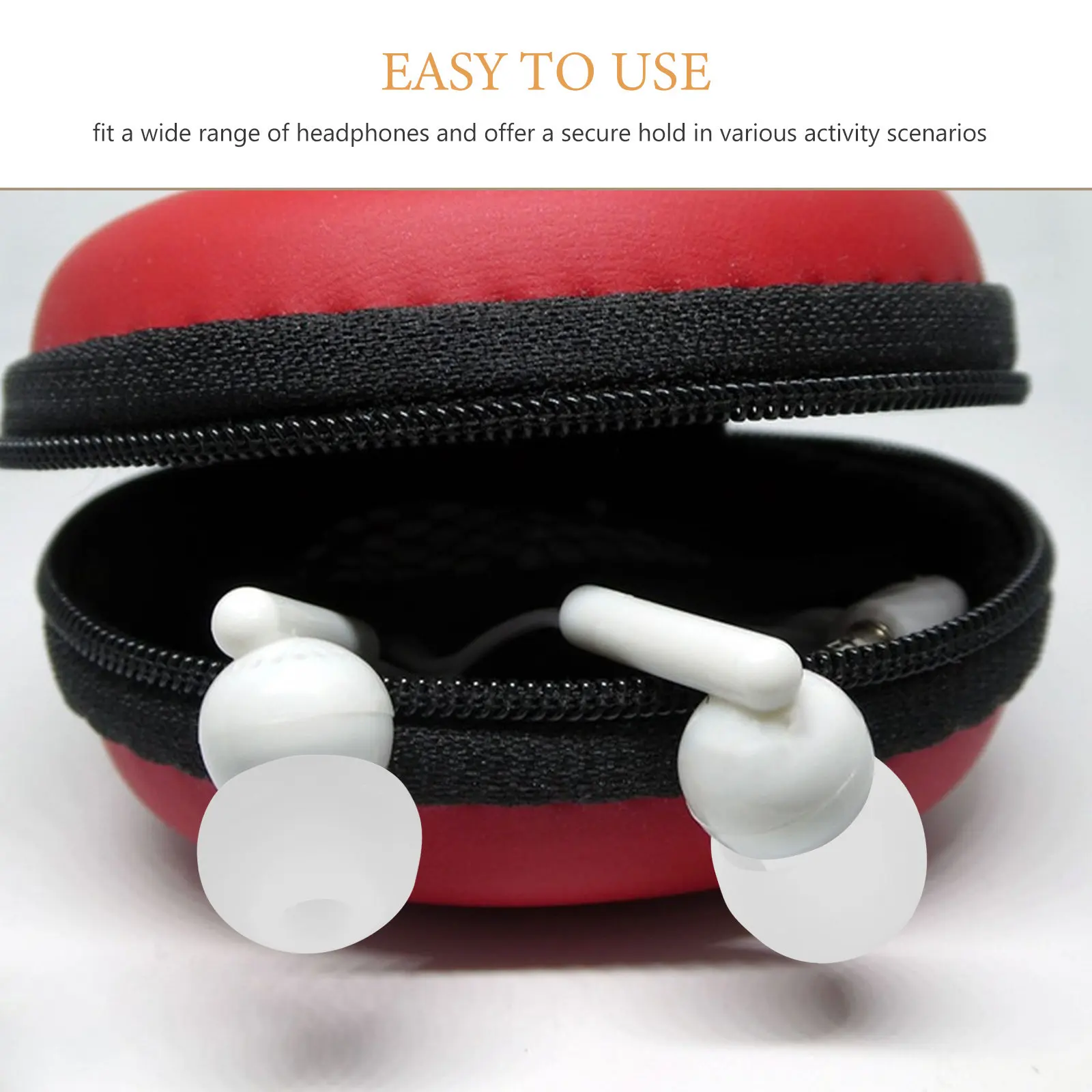 200Pcs Earbud Silicone Tips Soft Replacement Earphone Caps Noise Isolation Comfortable Fit for Earbuds Earbud Covers
