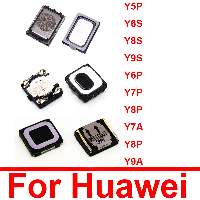 Earpiece Speaker For Huawei Y5P Y6P Y7P Y8P Y6S Y8S Y9S Y7A Y9A Earpiece Receiver Front Earphone Flex Cable Replacement Parts