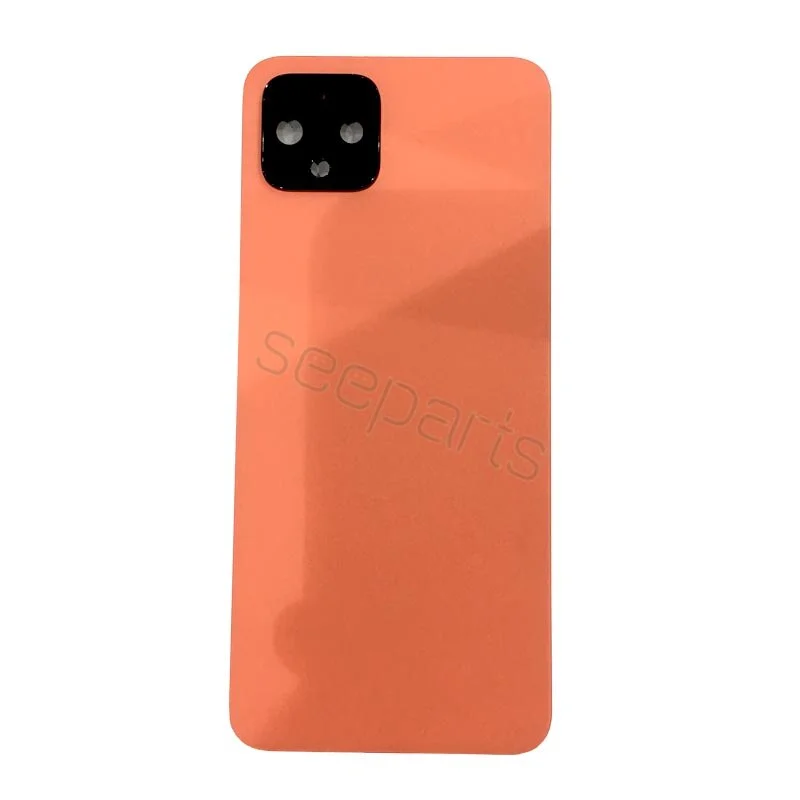 New For Pixel 4 Back Cover Glass Door Case Rear Housing Replace For Google Pixel4 XL Battery Cover Pixel4 Back Cover With Glue