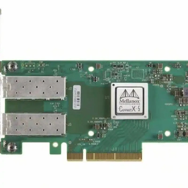 Mellanox MCX512A-ACAT High-Speed 10/25GbE Network LAN Card ConnectX-5 EN Adapter PCIe SFP Ethernet Interfaces Wired External
