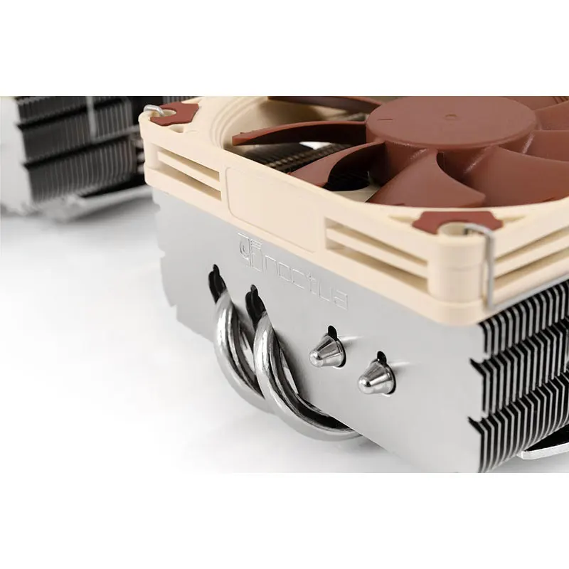 NOCTUA NH-L9x65 CPU 쿨러 다운 압력, 9cm 얇은 팬, 히트 파이프 4 개, 다운 블로잉 HTPC, 다운 압력 온도 제어 팬