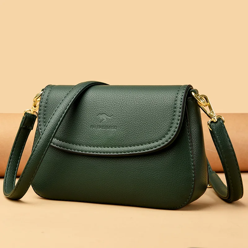 حقيبة كتف جلدية للنساء ، حقيبة كروس مصممة الشهيرة ، عالية الجودة ، حقيبة جلد الغنم الناعمة الفاخرة ، حقيبة حمل الرئيسية
