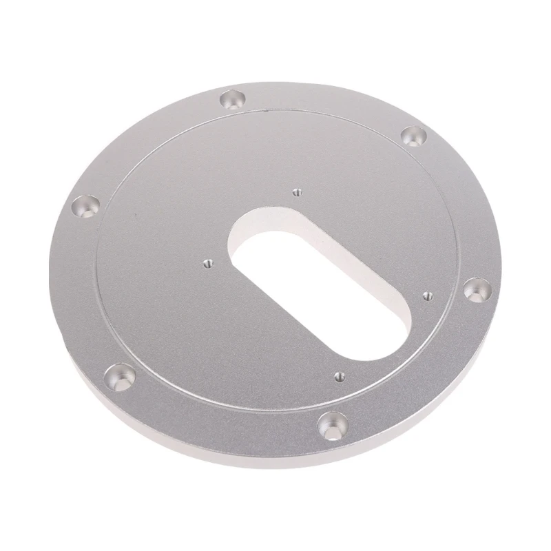 Placa de brazo Universal para Micro Seiki A-1207, tocadiscos de aluminio, fonógrafo, reemplazo de adaptador de vinilo