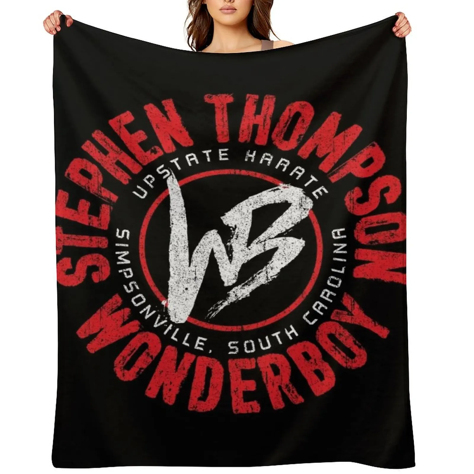 

Stephen Wonderboy Thompson Throw Blanket for babies Loose Thermals For Travel Single Blankets