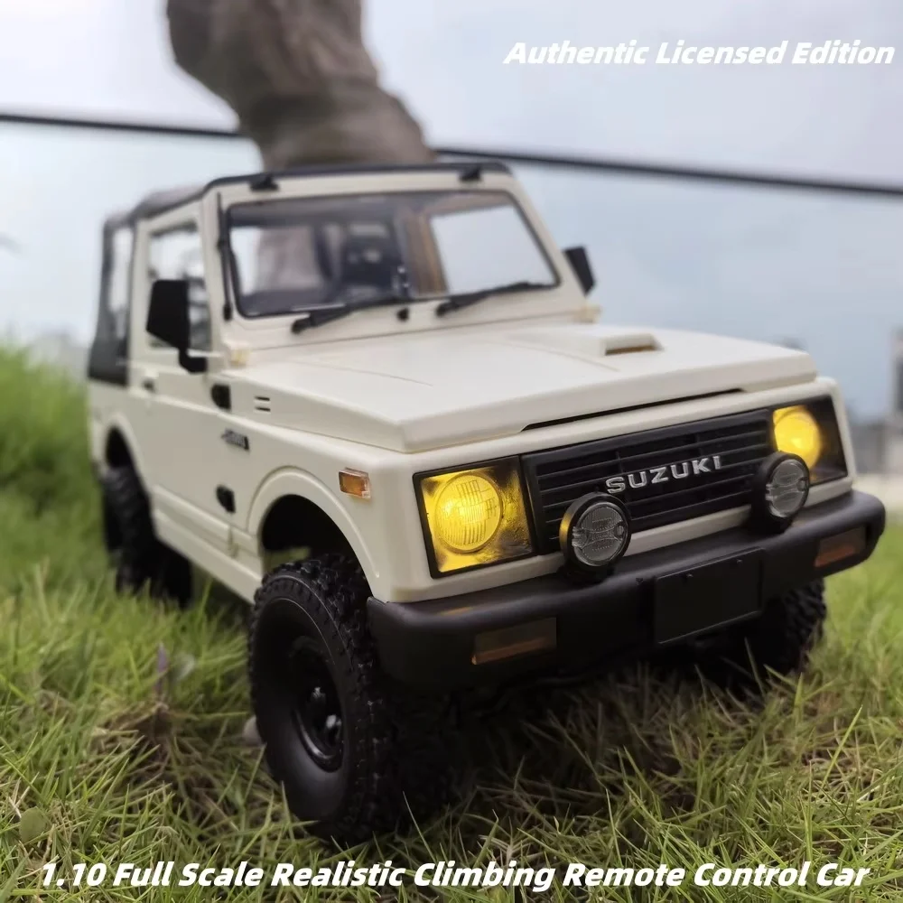 Remote Control  4WD 1/10 Jimny Climbing Car Open Top Edition A Detailed RC Toy for Off-Road Adventure Lovers Ideal Gift Car