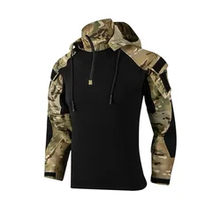 Uniforme táctico de camuflaje para hombre, camisa verde de Paintball, Softair, ropa de trabajo