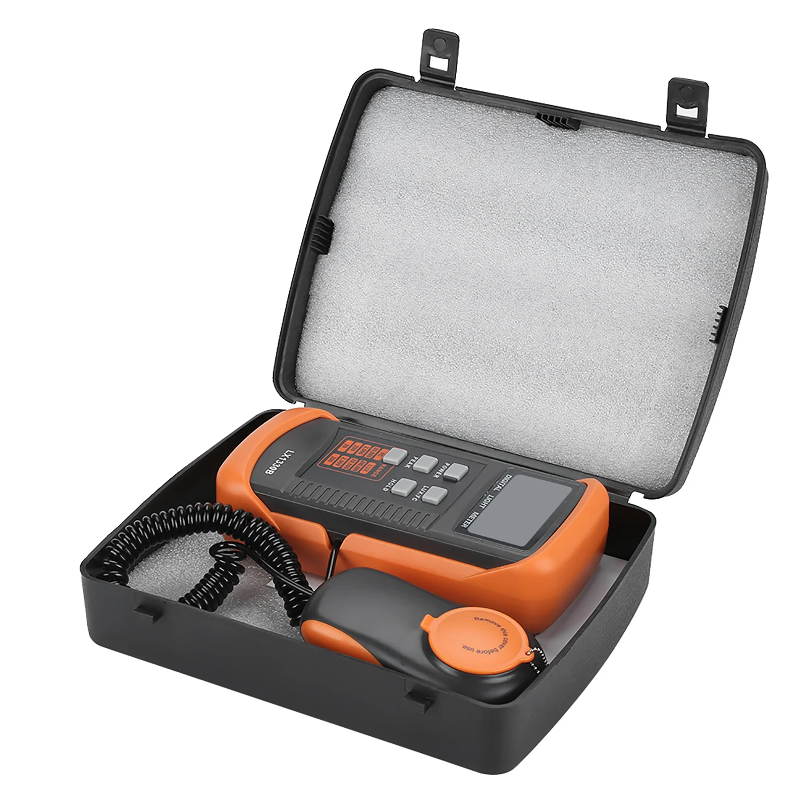 0-200 000 Lux Test Illuminomètre Illuminomètre Luxmètre Testeur d'éclairage LX1330B Luxmètre numérique Écran LCD Compteur de lumière