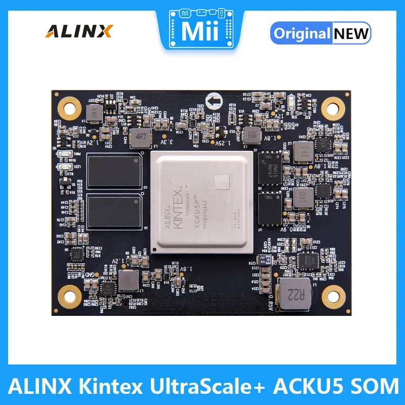 

ALINX ACKU5:Xilinx Kintex UltraScale +,FPGA Core Board, оценочные платы и комплекты SOM PCIE3.0 GTY XCKU5P ACKU5