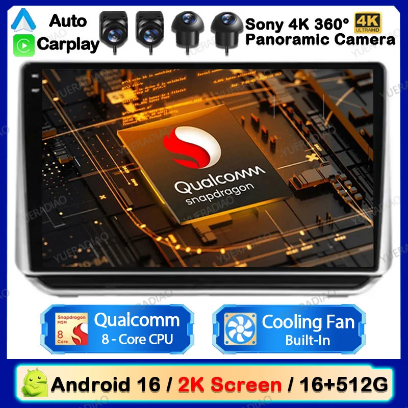 Radio para Auto Android 16 para Nissan Altima L34 2018 2019 2020, con SWC, Qualcomm, Carplay y Android Auto, 4G LTE, 5G WIFI, Cámara de Reversa, FM, BT