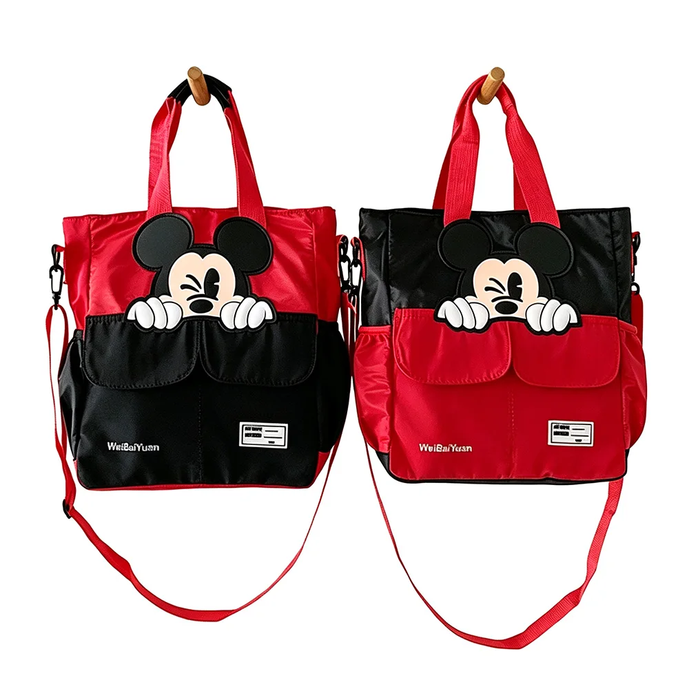 High-quality Cartoon Canvas Handbags Large Capacity Shoulder Bag Women's Fashion Handbag Shopping Bag - view 5
