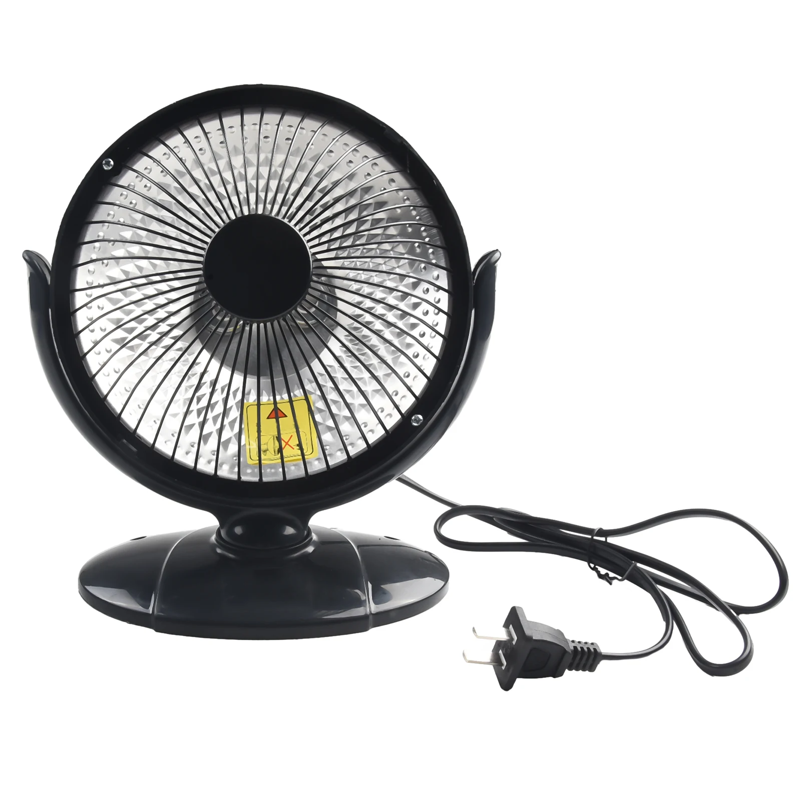 Silent Operation and for High Density Net Cover Electric Fan Heater 200W Heating Bathroom Home Office 6Inch Air Heater