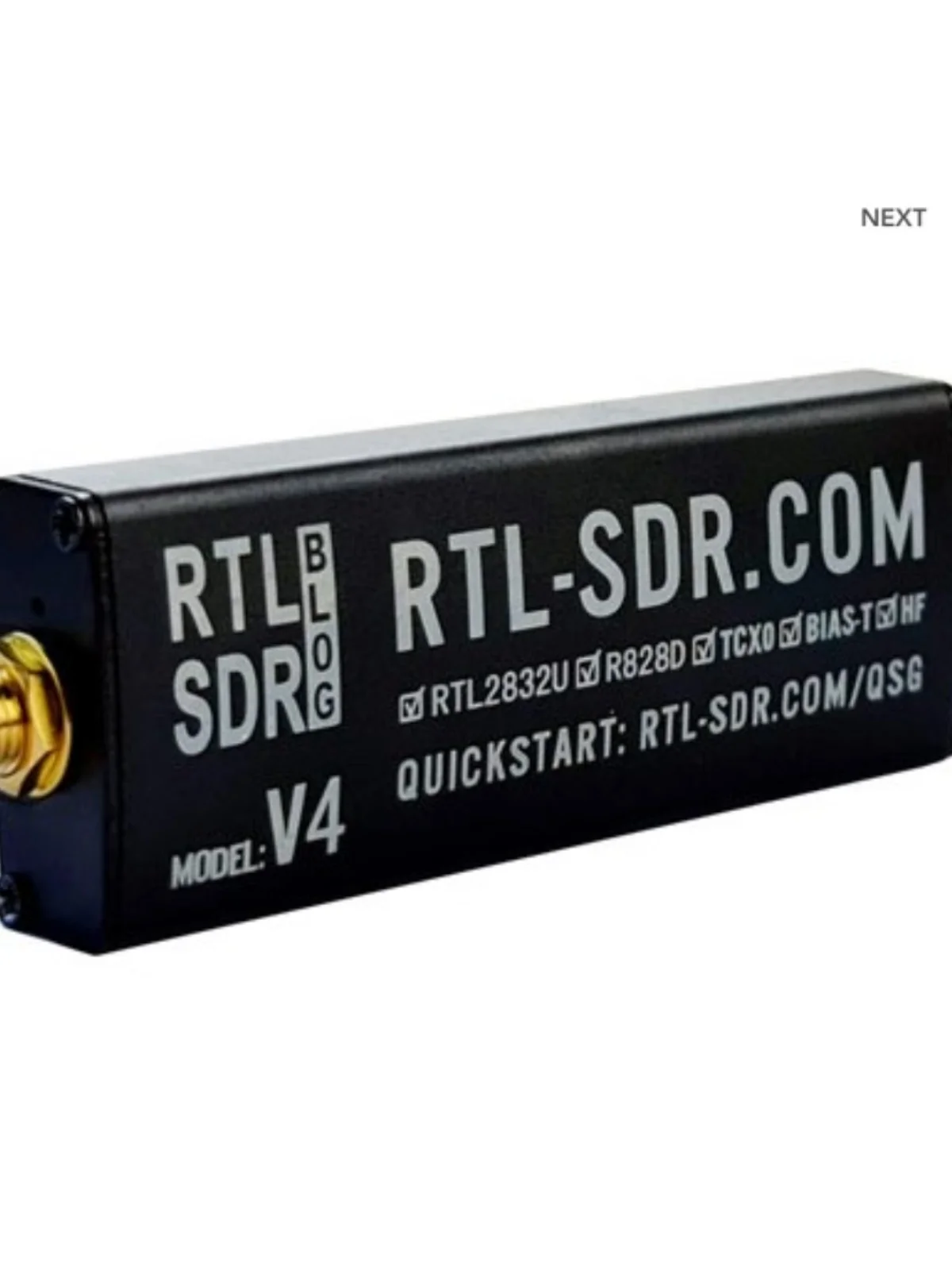 

Женский блог V4 R828D RTL2832U 1PPM оригинальный, программный радиоприемник SDR